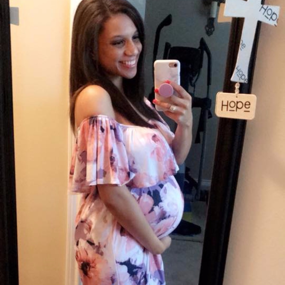 Lavender Floral Maxi Dress